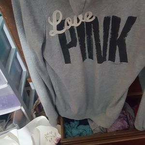 Pink hoodie